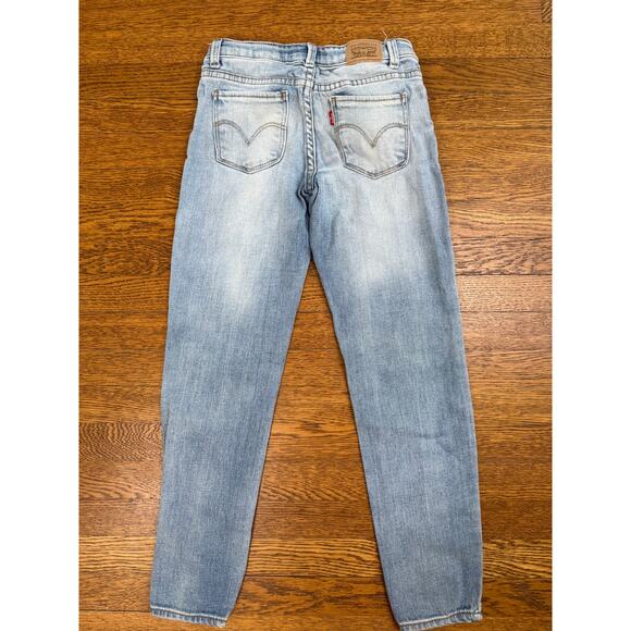 Levi's Kids Light Wash Skinny Jeans Size 8 - Picture 4 of 4